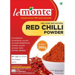 Lemonte Red Chilly Powder 500 (Gram)