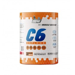 Muscle Science C-6 Ultra Concentrated Pre-Workout 30 Servings(mojito margarita)