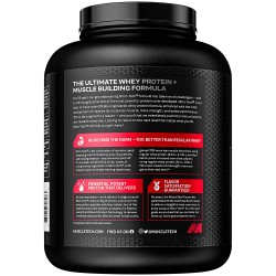 MuscleTech Nitrotech 100% Whey Protein Powder Whey Isolate Primary Protein Source Support & Recovery Vegetarian French Double Rich Chocolate - 2kg