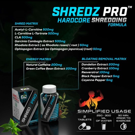 Doctor's Choice Shredz Pro-60 TAB
