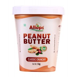 Allops Classic Crunchy Peanut Butter 100% Veg. (1)