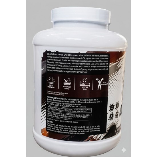   BBN ANABOLIC GAINER 2.7KG (chocolate)