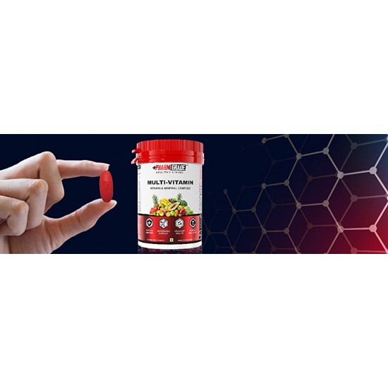 BIG FLEX Pharmgrade Healthy Living Multi Vitamin Tablet, Pack of 60 serving