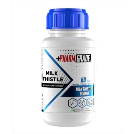 BIG FLEX PharmGrade Milk Thistle Liver Detoxification  (60 Tablets)