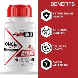 BIG FLEX Pharmgrade Multivitamin Once A Day (60 Tablet).