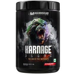 Bigmuscles Nutrition Karnage Black Pre workout - Sex On The Beach, 30 Servings, 