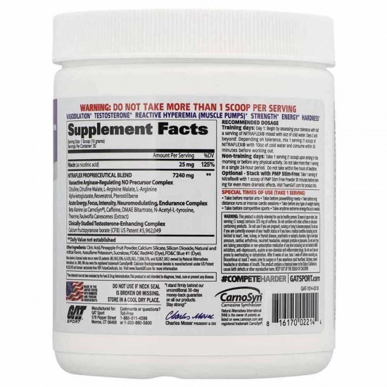 GAT Nitra flex , 300 g (0.66 lb), Grape GAT Nitra flex , 300 g (0.66 lb), Grape