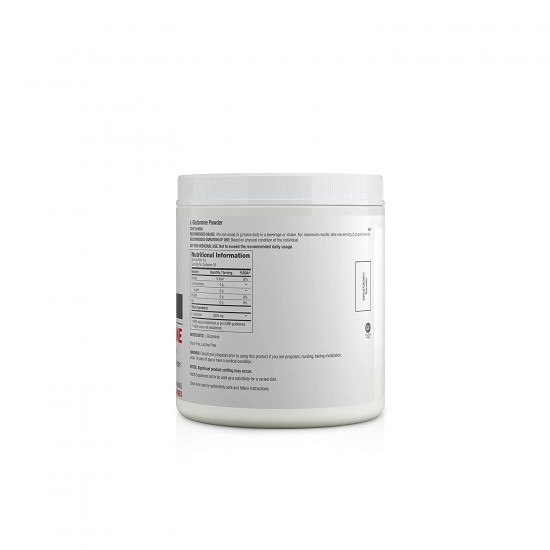 GNC Zeon Lifesciences Ltd GNC Pro Performance L-Glutamine 5000 mg - 50 Servings Powder- 0.55lbs, 250 gm (Unflavored)