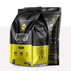Muscle Throne Giant Fuel Gainer Protein Powder, (Chocolate) 3.6kg, 