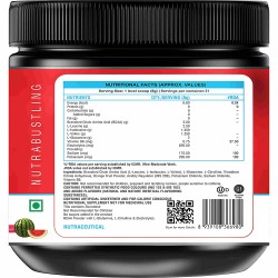 NUTRABUSTLING BCAA DIAMOND Watermelon flavor with 2.5 g LEUCINE (250 gm) (NUTRABUSTLING NUTRAB BCAA) New