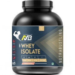 NUTRABUSTLING Whey isolate ISOLATE CREAM COOKIES 2 KG Powder Weight gainer Boost immunity (NB)
