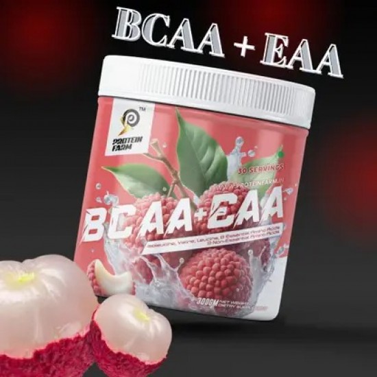 PROTEIN FARM BCAA+EAA 300GM WEIGHT EAA (Essential Amino Acids) 300 g PROTEIN FARM BCAA+EAA 300GM WEIGHT EAA (Essential Amino Acids) 300 g
