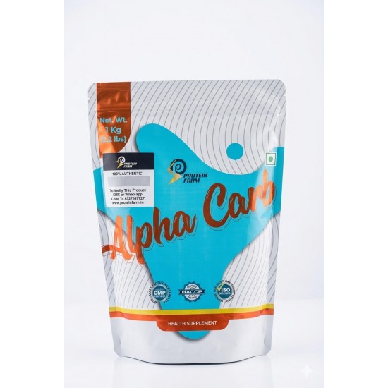PROTEINFARM ALPHA CARB CARBOHYDRATE WITH ELECTROLYTE BLEND 83 SERVING Carb Blend (2500 g,flavoured))