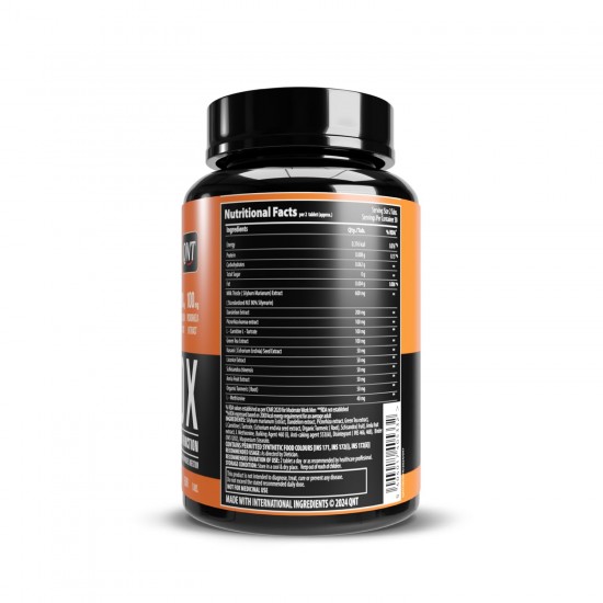 QNT Detox | 30 Servings, 60 Tabs| Milk Thistle, Dandelion Extract, Green Tea Extract | Supports Liver Health & Improves Digestion QNT Detox | 30 Servings, 60 Tabs| Milk Thistle, Dandelion Extract, Green Tea Extract | Supports Liver Health & Improves Digestion