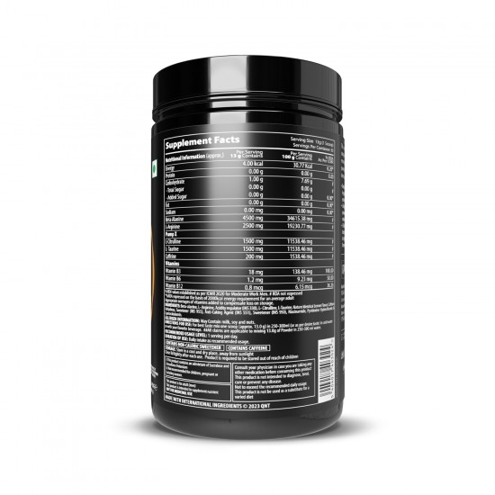 QNT Hydra Vol Pre-Workout Supplement | 400g | Fruit Punch | Instant Energy & Quick Muscle Pump | Beta-Alanine & Caffeine For Enhanced Focus & Muscle Strength. QNT Hydra Vol Pre-Workout Supplement | 400g | Fruit Punch | Instant Energy & Quick Muscle Pump | Beta-Alanine & Caffeine For Enhanced Focus & Muscle Strength.