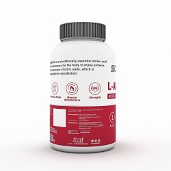 Scitron L-Arginine (For Effective Pump, Muscle Metabolism, Extra Strength, 500mg L-Arginine) - 100 Veg Capsules