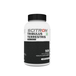 Scitron TRIBULUS TERRESTRIS (Men's Health - Boost Testosterone, Vitality, Strength) - 90 Veg Capsules