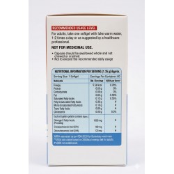 Omega-3 Fish Oil Softgel Capsule