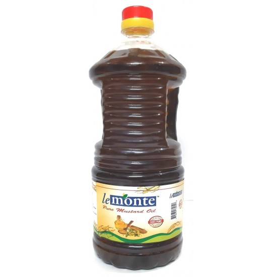 Lemonte Pure Black Seeds Mustard Oil (2 Ltr)