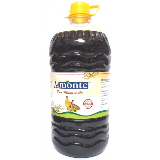 Lemonte Pure Black Seeds Mustard Oil (5 Ltr)